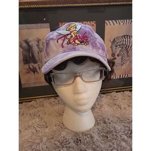 Disney Tinker Bell Purple Tie-Dye Kids Baseball Cap